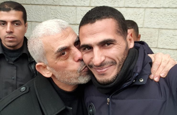 Fotoreporter insieme al leader di Hamas
