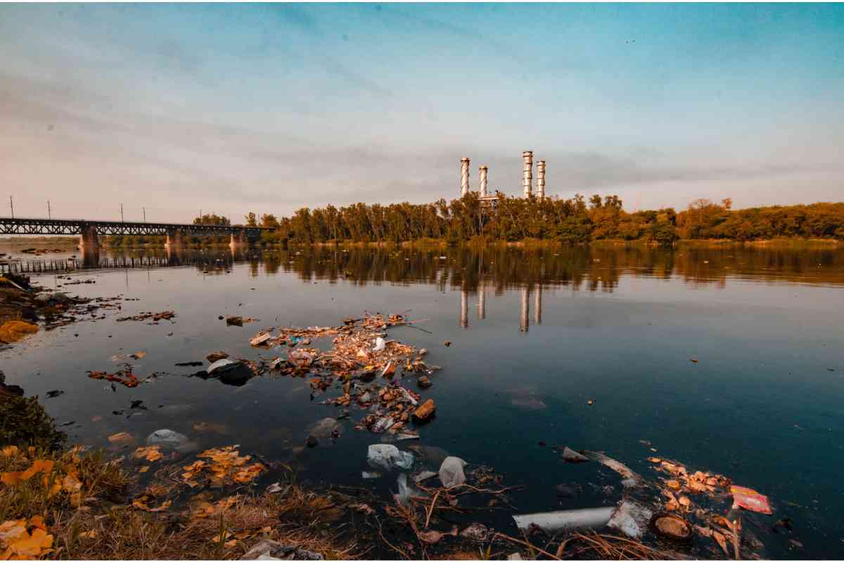 Fiume di Nuova Delhi