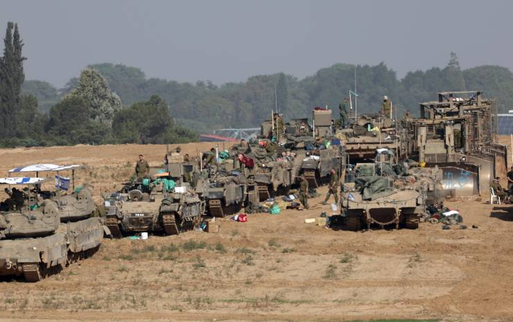Forze armate israeliane sostenute dagli americani