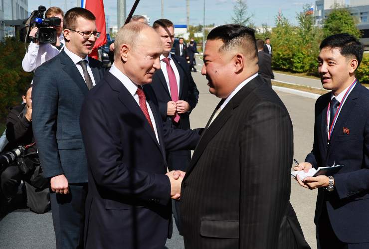Putin e Kim Jong-un alleati