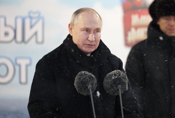 Putin ringrazia i presenti