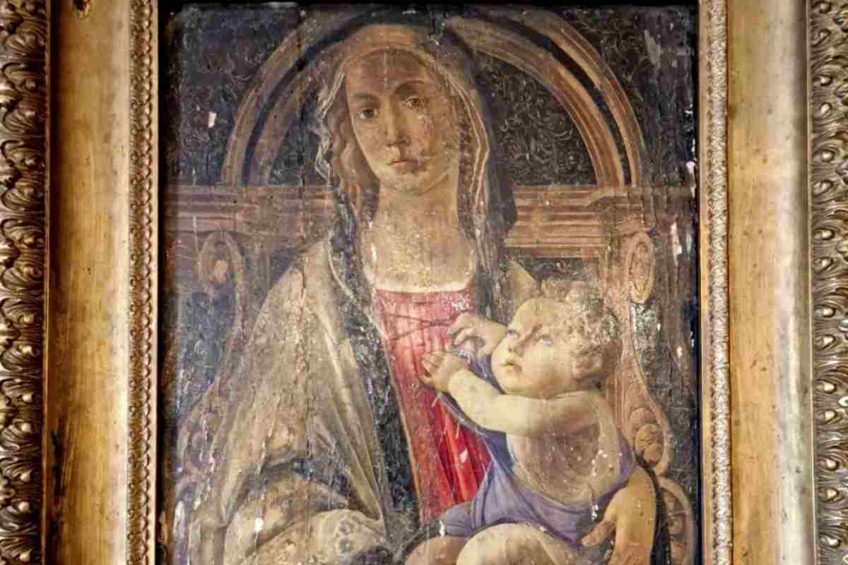 Ritrovata Madonna con il bambino