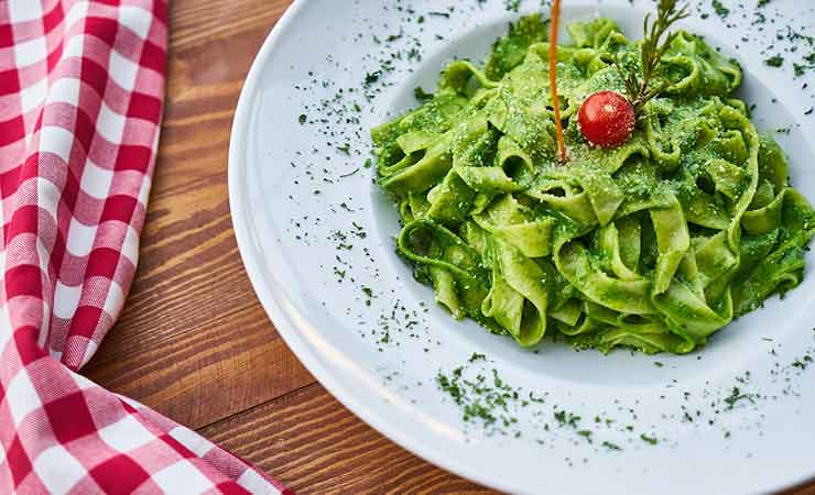 pasta al pesto