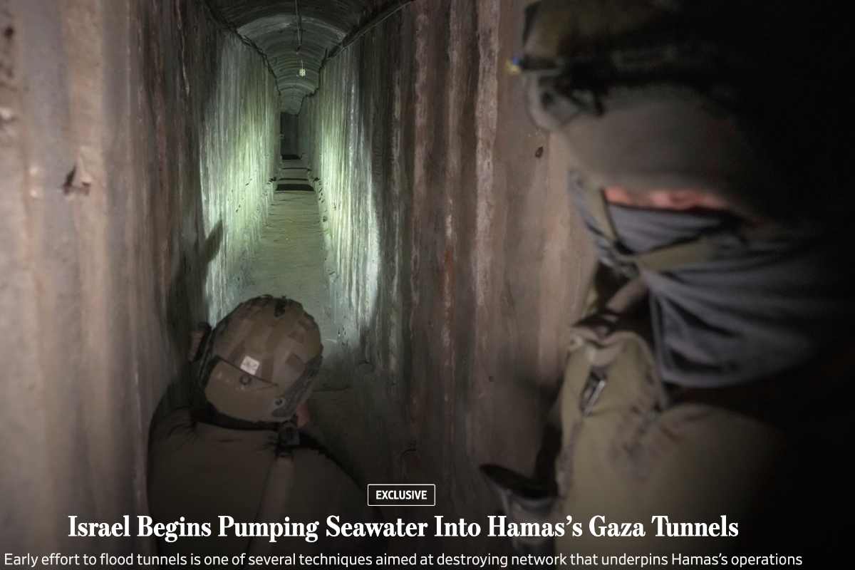 Così Israele vuole annegare Gaza