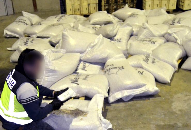 Tonnellate di cocaina in Spagna