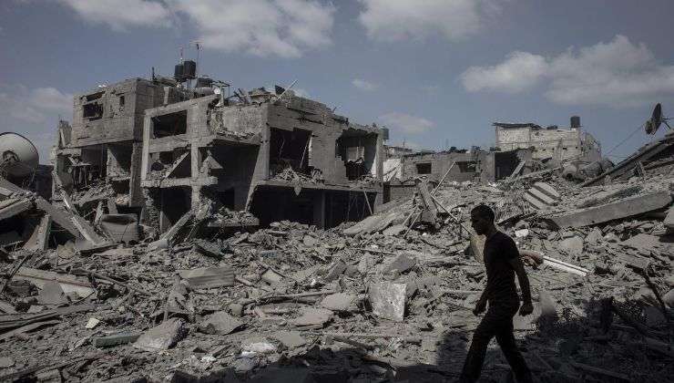 distruzione a Gaza