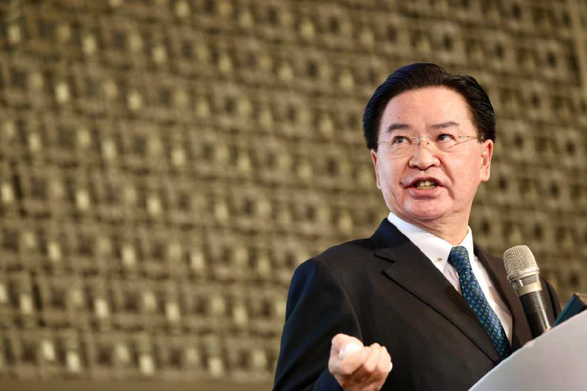 Il ministro degli esteri di Taiwan Joseph Wu