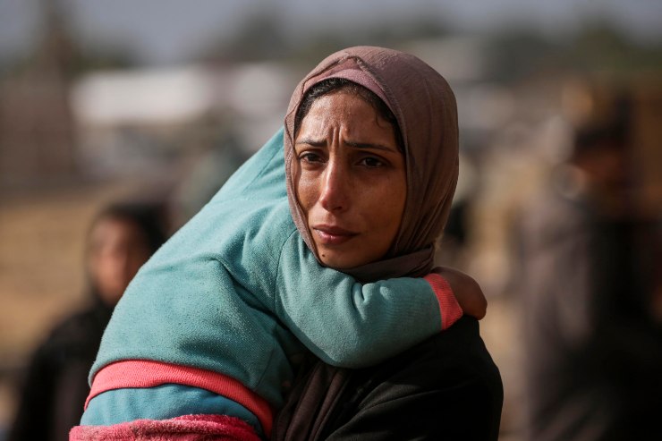 Bambini a Gaza rimasti soli